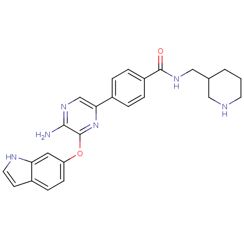 Chemical structure of BindingDB Monomer ID 50299275