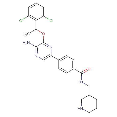 Chemical structure of BindingDB Monomer ID 50299276
