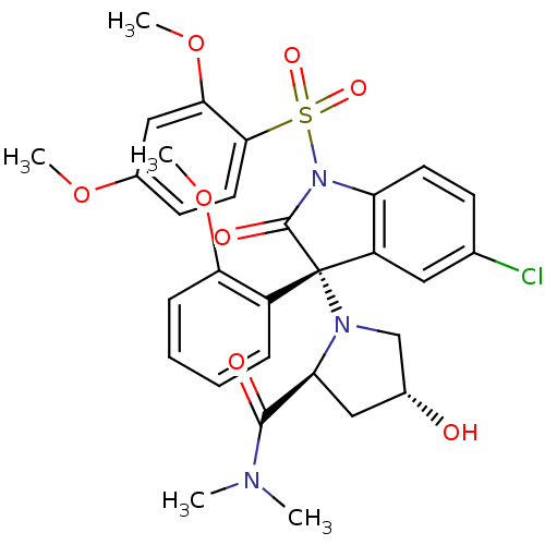 Chemical structure of BindingDB Monomer ID 50299343