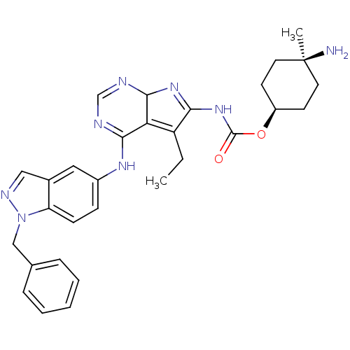 Chemical structure of BindingDB Monomer ID 50299489
