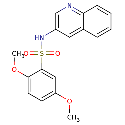 Chemical structure of BindingDB Monomer ID 50299523