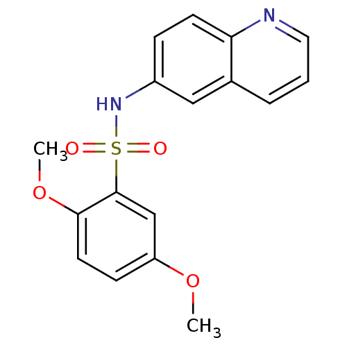 Chemical structure of BindingDB Monomer ID 50299544