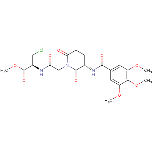 Chemical structure of BindingDB Monomer ID 50300409