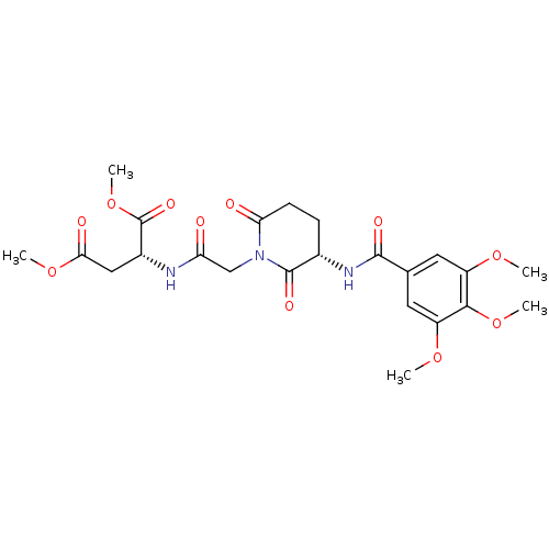 Chemical structure of BindingDB Monomer ID 50300410