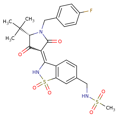 Chemical structure of BindingDB Monomer ID 50300495
