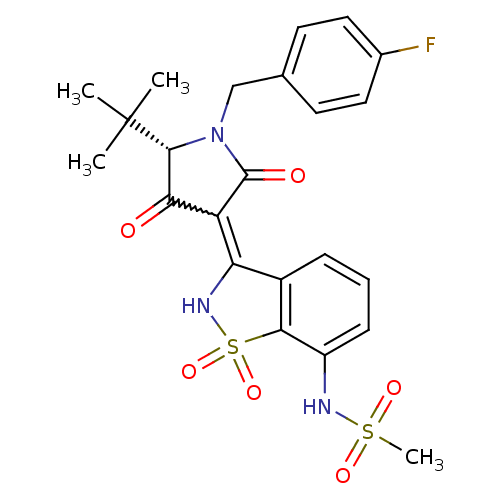 Chemical structure of BindingDB Monomer ID 50300496