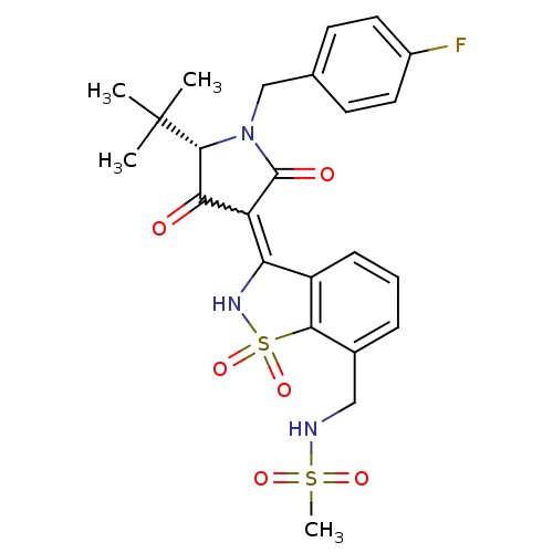 Chemical structure of BindingDB Monomer ID 50300497