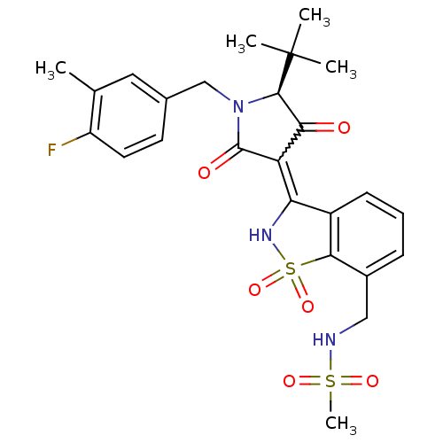 Chemical structure of BindingDB Monomer ID 50300498