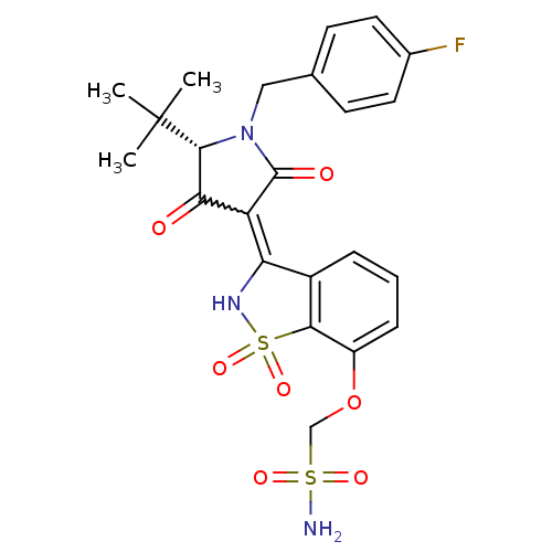 Chemical structure of BindingDB Monomer ID 50300501