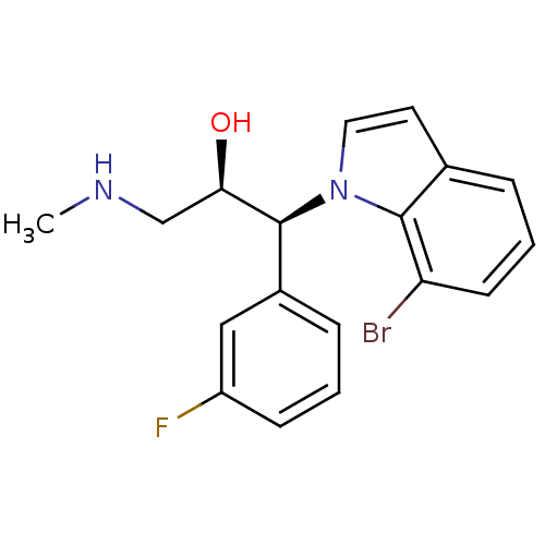 Chemical structure of BindingDB Monomer ID 50300509
