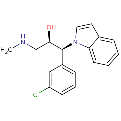 Chemical structure of BindingDB Monomer ID 50300536