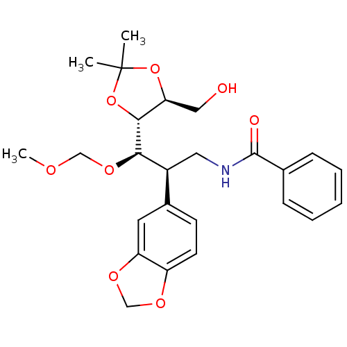 Chemical structure of BindingDB Monomer ID 50300540