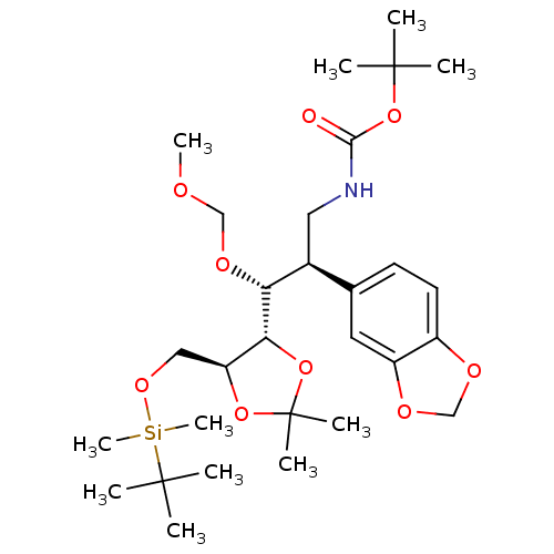 Chemical structure of BindingDB Monomer ID 50300541