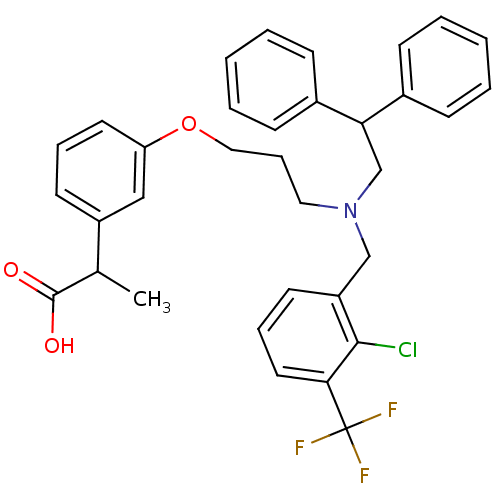 Chemical structure of BindingDB Monomer ID 50300571