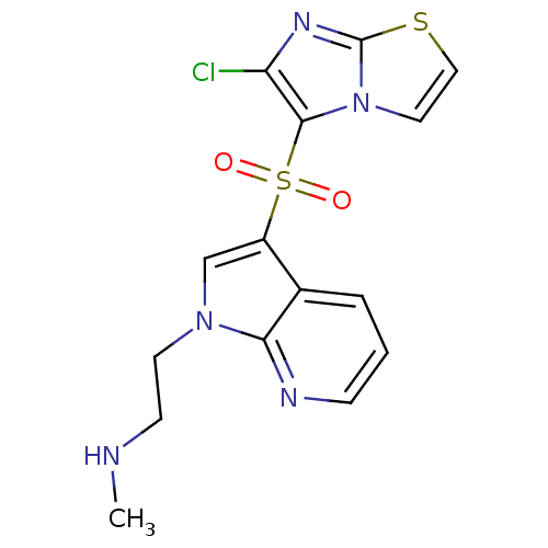 Chemical structure of BindingDB Monomer ID 50300845