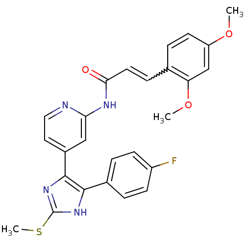 Chemical structure of BindingDB Monomer ID 50300884