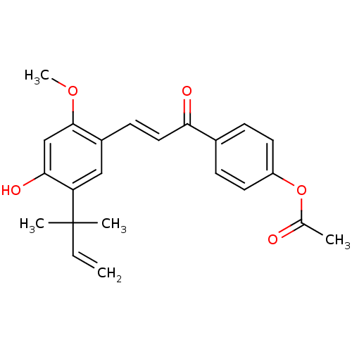 Chemical structure of BindingDB Monomer ID 50301050