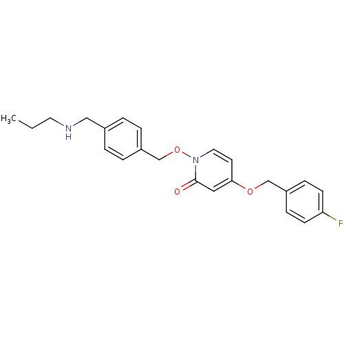 Chemical structure of BindingDB Monomer ID 50301100