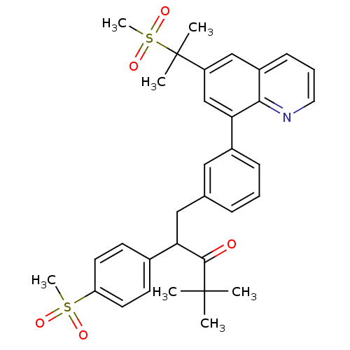 Chemical structure of BindingDB Monomer ID 50301233
