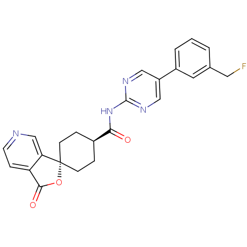 Chemical structure of BindingDB Monomer ID 50301640
