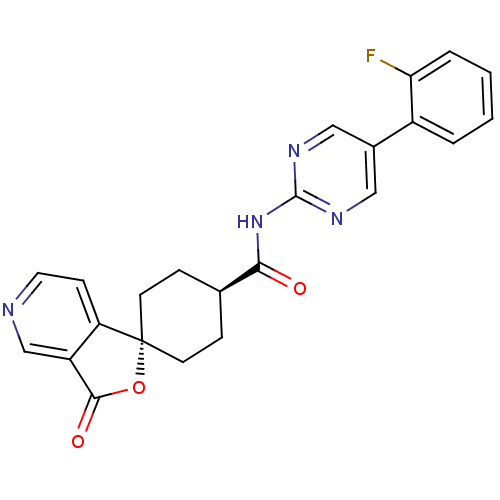 Chemical structure of BindingDB Monomer ID 50301642