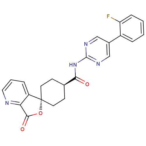 Chemical structure of BindingDB Monomer ID 50301645