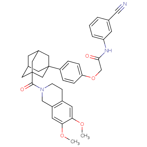 Chemical structure of BindingDB Monomer ID 50301670
