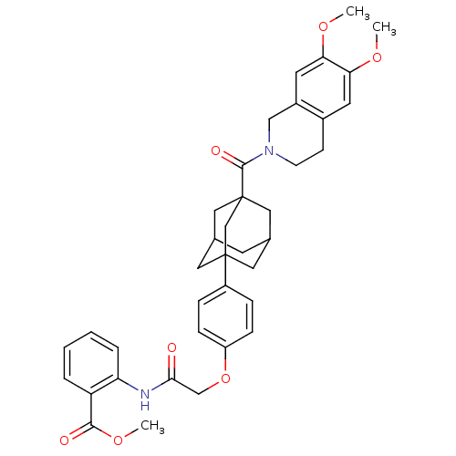 Chemical structure of BindingDB Monomer ID 50301671
