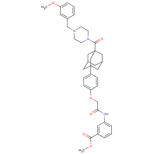 Chemical structure of BindingDB Monomer ID 50301672