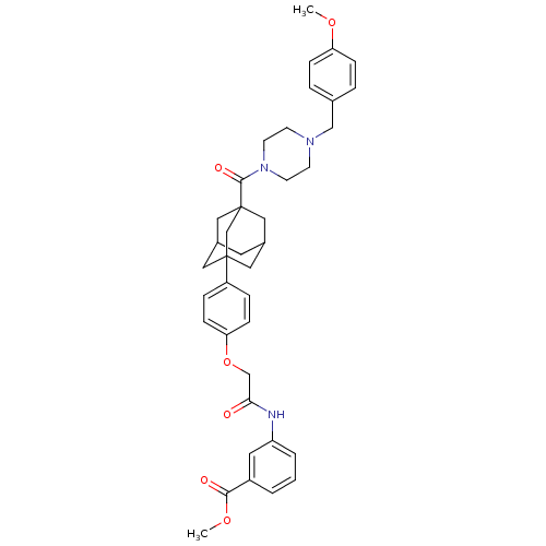 Chemical structure of BindingDB Monomer ID 50301673