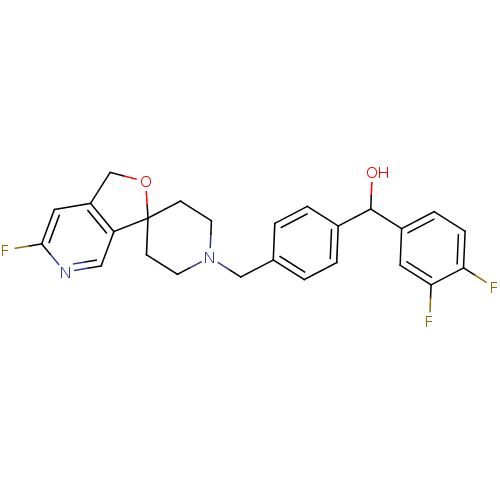 Chemical structure of BindingDB Monomer ID 50301699