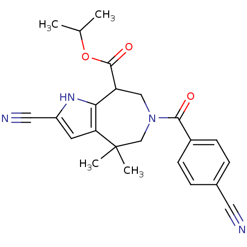 Chemical structure of BindingDB Monomer ID 50301765