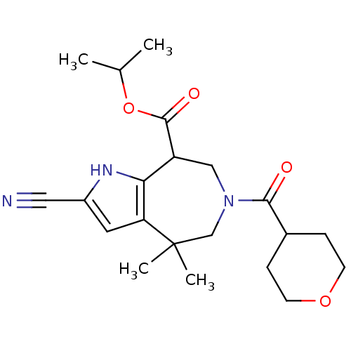 Chemical structure of BindingDB Monomer ID 50301769