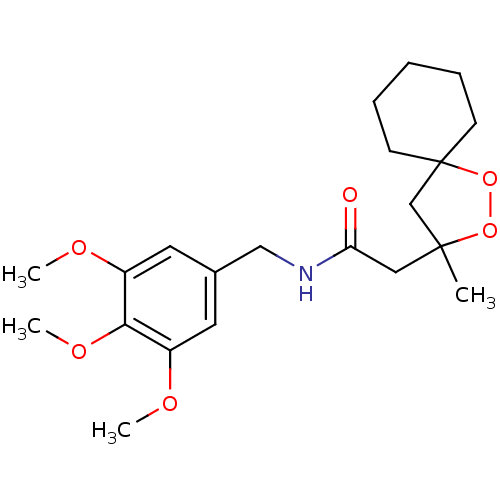 Chemical structure of BindingDB Monomer ID 50301829