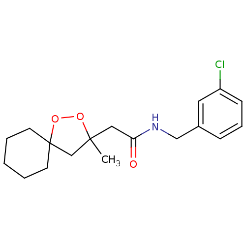 Chemical structure of BindingDB Monomer ID 50301834