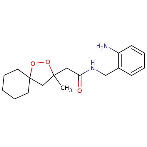 Chemical structure of BindingDB Monomer ID 50301840