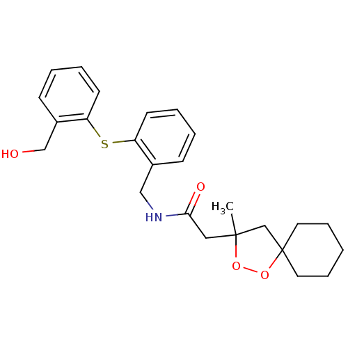 Chemical structure of BindingDB Monomer ID 50301847