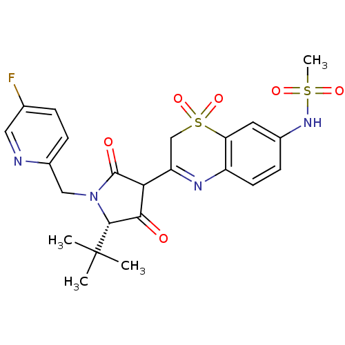 Chemical structure of BindingDB Monomer ID 50301905