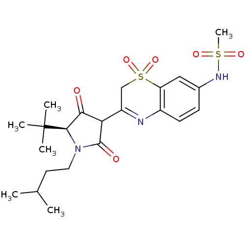 Chemical structure of BindingDB Monomer ID 50301906