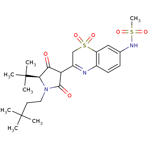 Chemical structure of BindingDB Monomer ID 50301907