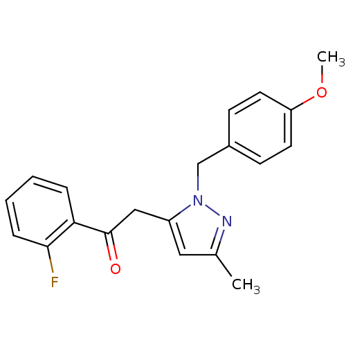 Chemical structure of BindingDB Monomer ID 50302020
