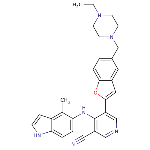 Chemical structure of BindingDB Monomer ID 50302036