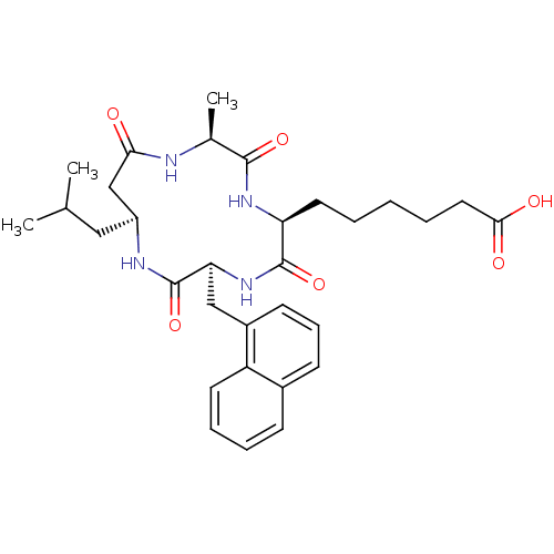 Chemical structure of BindingDB Monomer ID 50302058