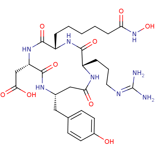 Chemical structure of BindingDB Monomer ID 50302072