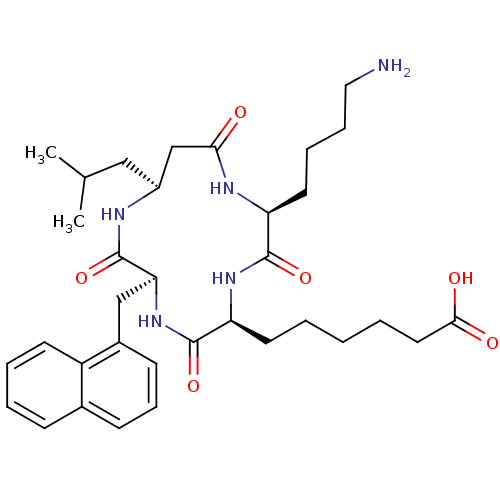 Chemical structure of BindingDB Monomer ID 50302074