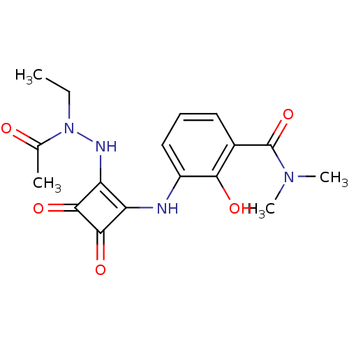 Chemical structure of BindingDB Monomer ID 50302100