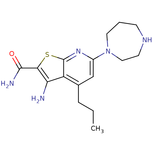 Chemical structure of BindingDB Monomer ID 50302169