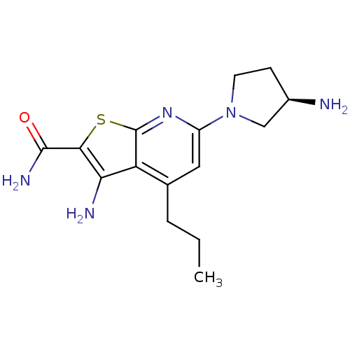 Chemical structure of BindingDB Monomer ID 50302170