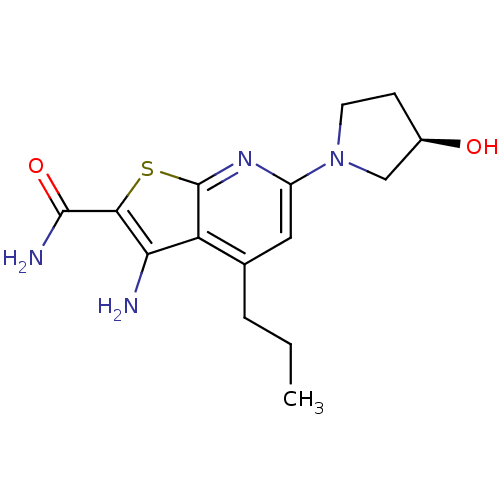 Chemical structure of BindingDB Monomer ID 50302172