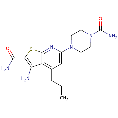 Chemical structure of BindingDB Monomer ID 50302177